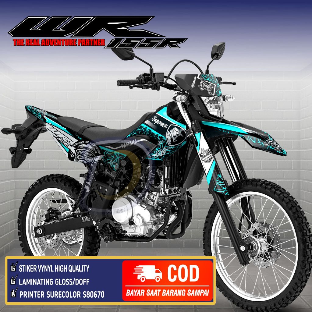 Stiker Motor WR 155 R Decal Yamaha Wr 155 Striping Yamaha WR155 Supermoto