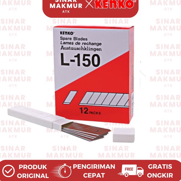 

FG2 IsiRefill PemotongCutter Blade Besar L15 Kenko Pak