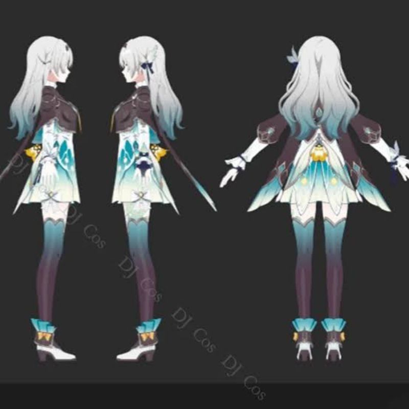 Aksesoris Bunga Firefly Honkai Star Rail