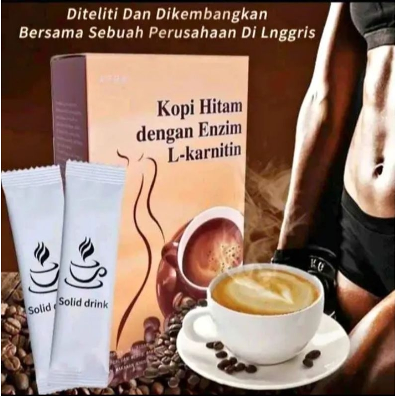 

L-Karnitin Black Coffe, kopi Pelangsing Badan Ampuhh!!! (10 SACHET)