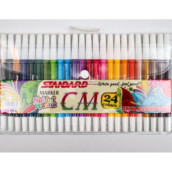 

Cashback Spidol 24 Warna Standard CM24
