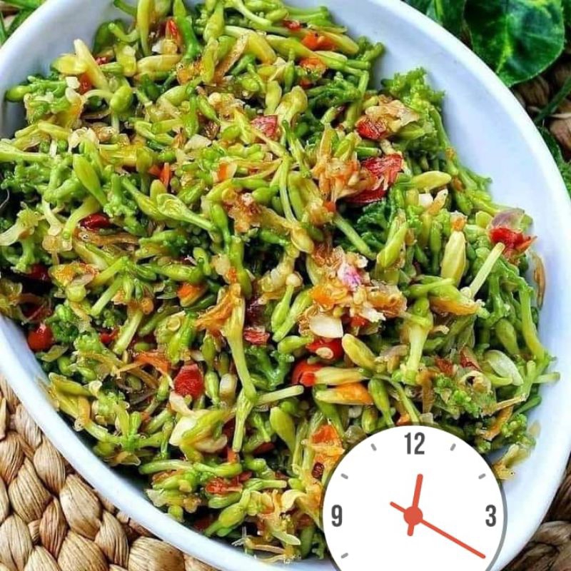 

bubukTanahLiat penghilang pahit pada daun dan bunga pepaya