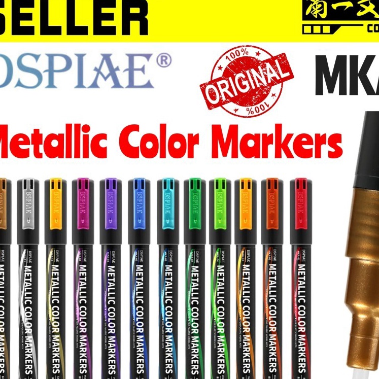 

Diskon DSPIAE MKA Metallic Color Markers Marker Gundam Model Kit