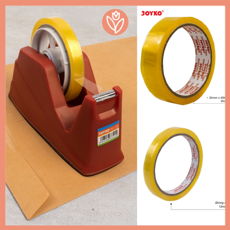 

TULIP PAPERIE ▲ STATIONERY TAPE PITA PEREKAT SELOTIP JOYKO STT-32-R6 24 MM X 45 M STT-31