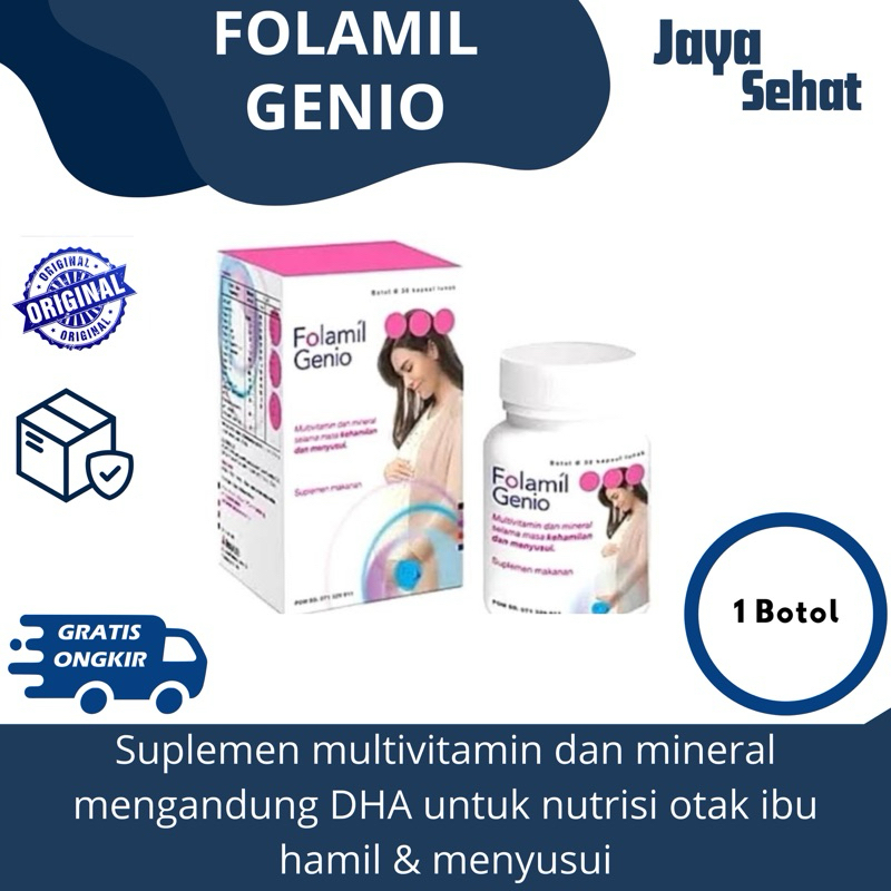 Folamil Genio / Folamil Genio Gold / Vitamin Ibu Hamil