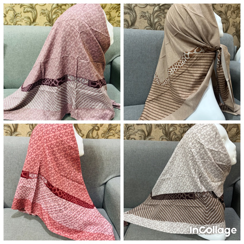 JILBAB segi 4 umama motif