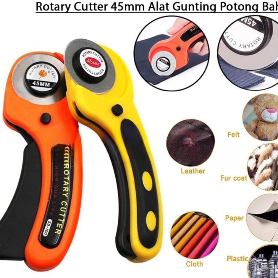 

Cashback Rotary Cutter 45mm Alat Gunting Potong Bahan Kain Refill Cutter pisau kater