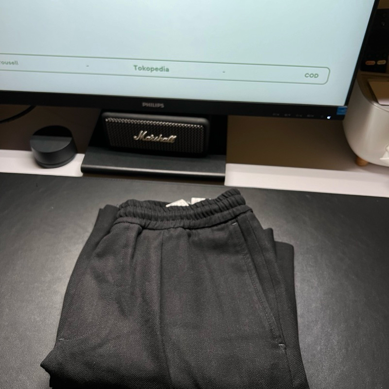 Zara Linen Short Pants Pria