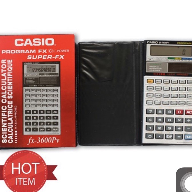 

Khusus kalkulator scientific casio Fx 36pv