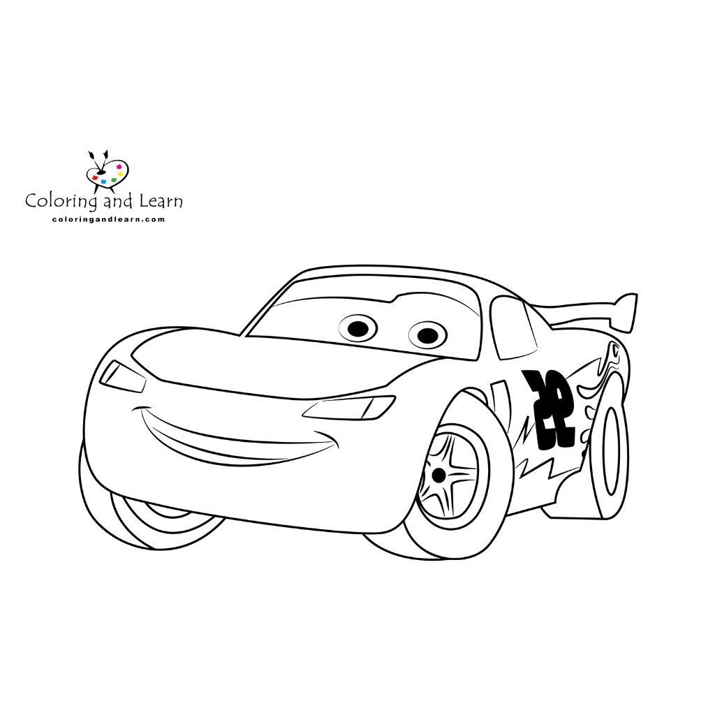 

LEMBAR MEWARNAI ANAK SERIES LIGHTNING MCQUEEN