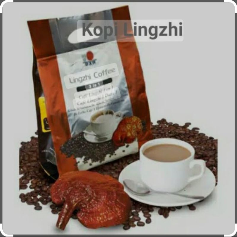 

kopi lingzhi lingzhicoffee 10 bag (1 bag isi 20 sachet)