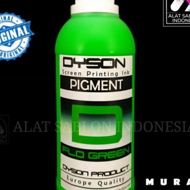 

berkualitas BIANG WARNA SABLON HIJAU STABILO PIGMEN FLO GREEN DYSON 5GR