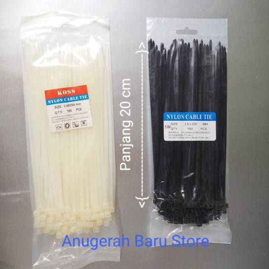 

KP8 Kabel tis tali tis cable tie insulock ties 2 cm