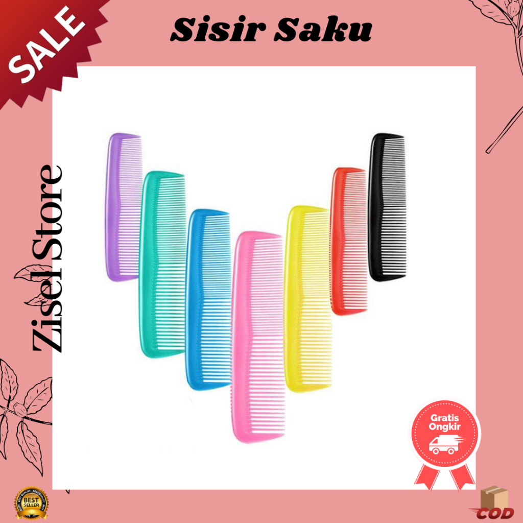 SISIR SAKU / SISIR MINI SISIR RAMBUT KECIL SISIR SOUVENIR