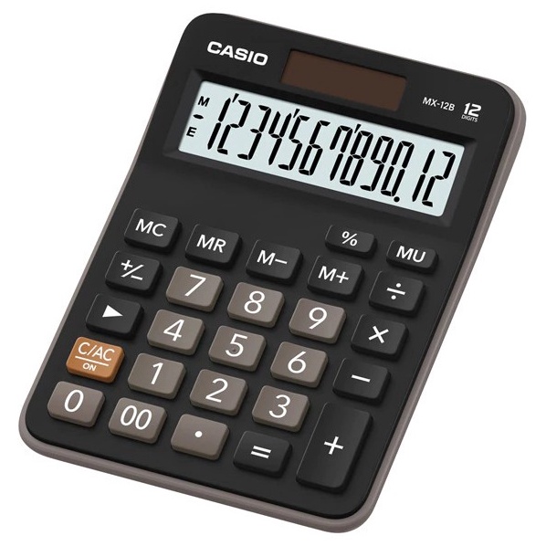 

KI3 Kalkulator Meja CASIO MX12B Office Value Desktop Series Calculator 12 B