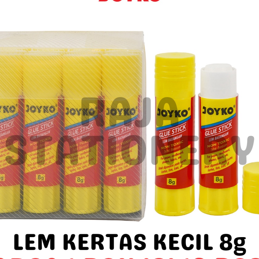 

Mega JOYKO GLUE STICK 8g LEM BATANG STIK JOYKO KECIL GS9 LUSIN 12PCS