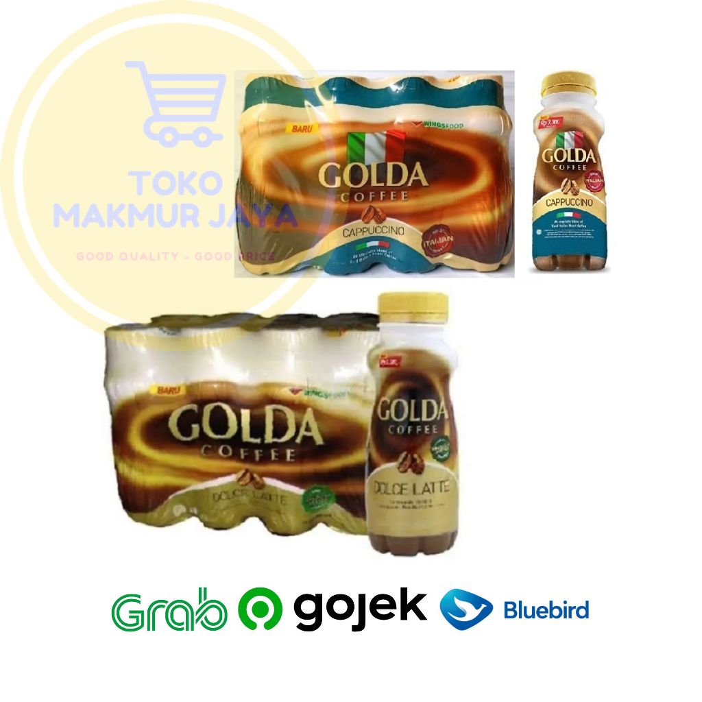 

[DUS] GOLDA KOPI BOTOL 200ml | 12pcs