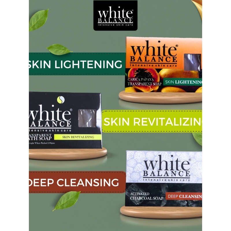White Balance Glycerine Soap | Sabun Batang Mencerahkan Kulit (100 gr) - PALING MURAH