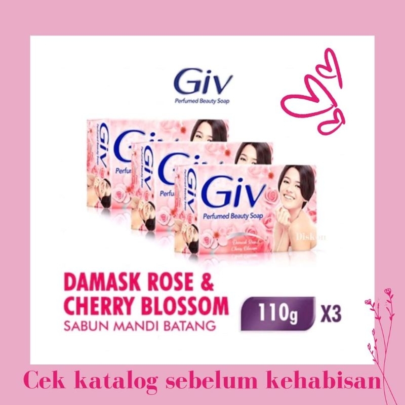 GIV SABUN BATANG 110 GR X3