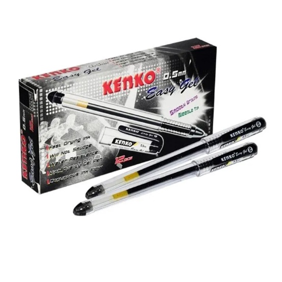 

Terbaru Kenko Easy Gel Kenko Pulpen 5 mm Isi 12 pcs
