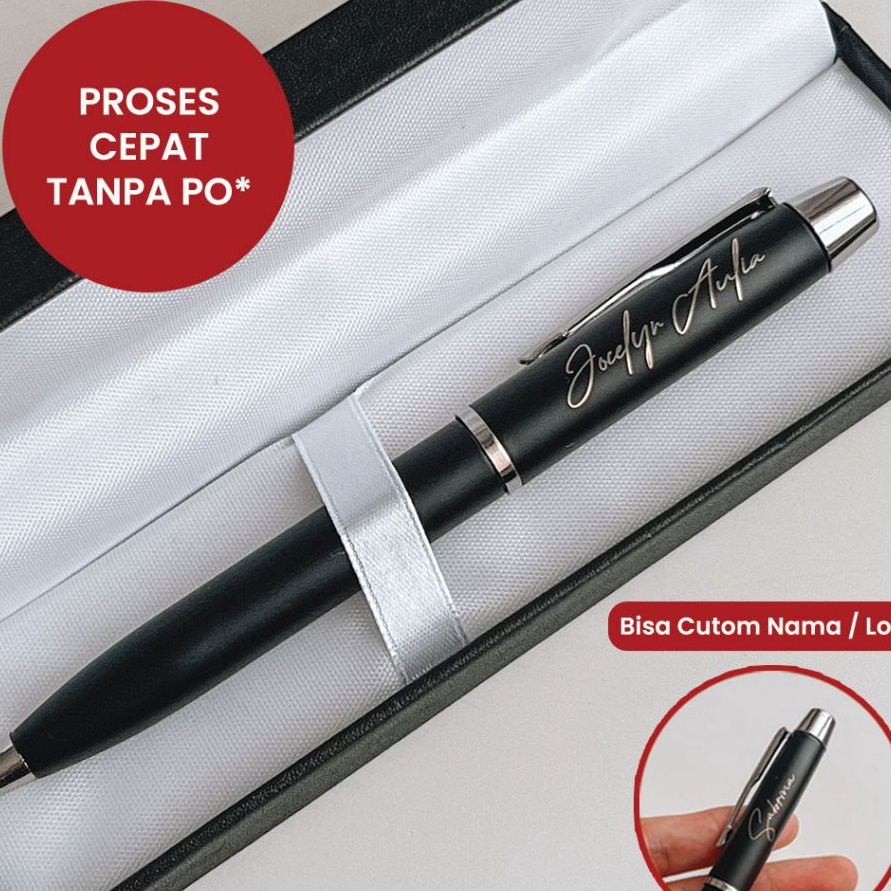 

FG2 Custom Pulpen Nama Logo Kado Pulpen Custom Hadiah Gift Custom