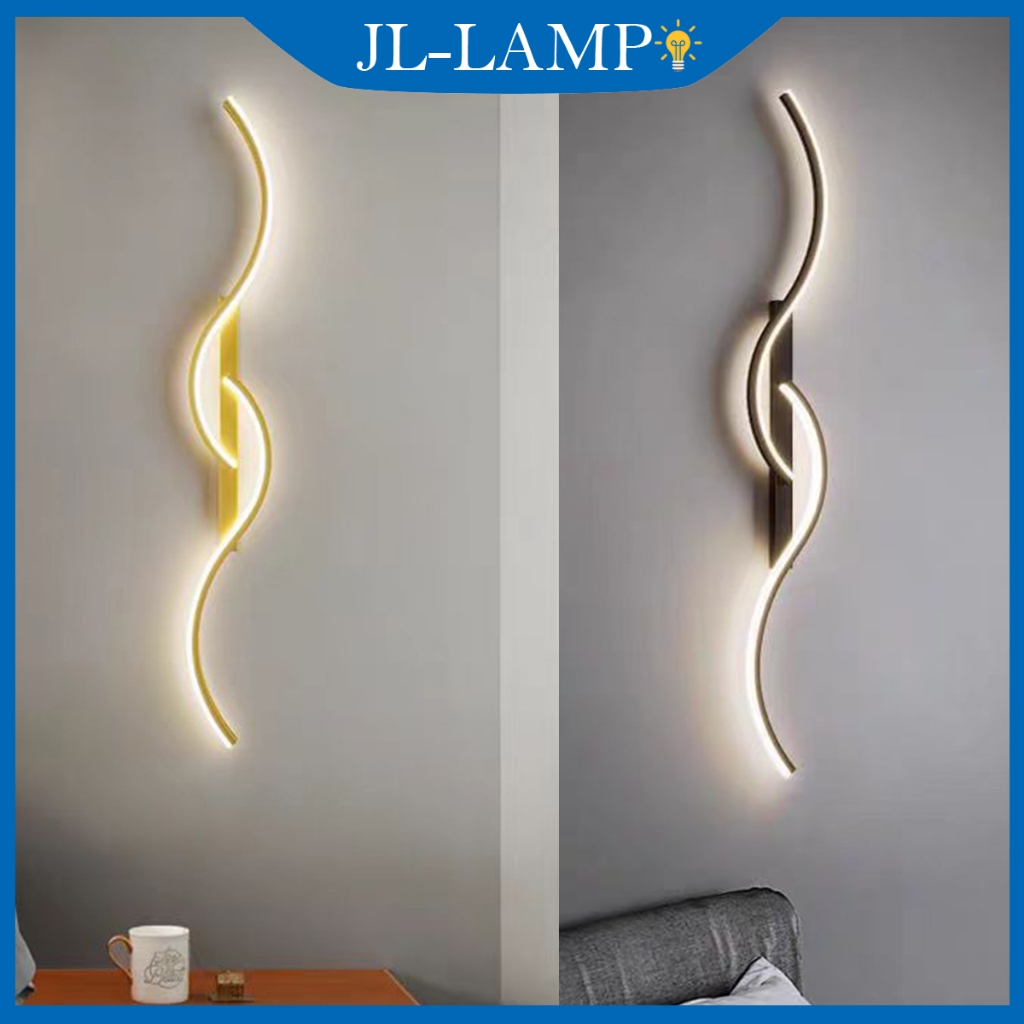 Lampu Dinding LED Lampu Dinding Hias Ruang Tamu Lampu Dinding 3 Warna Minimalis Lampu Gantung