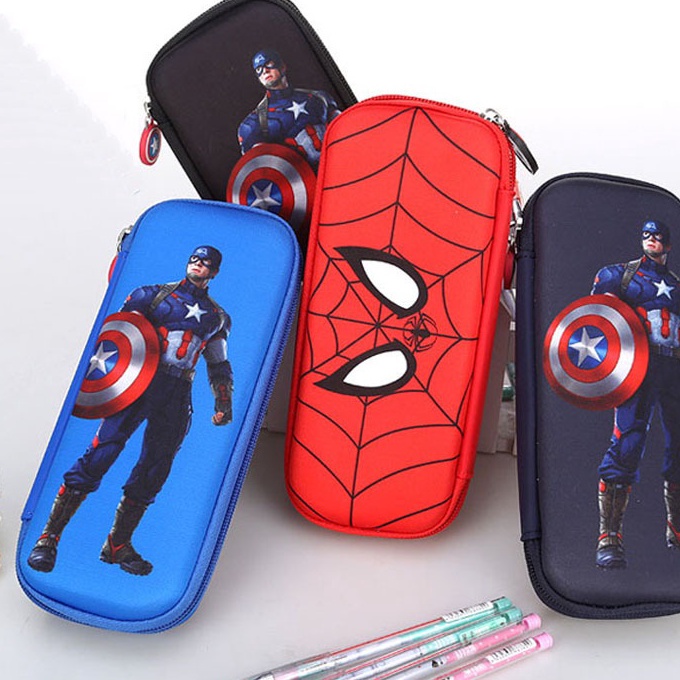 

Gila Tempat Pensil Pencil Case Cute Box Unicorn spiderman etc Murah