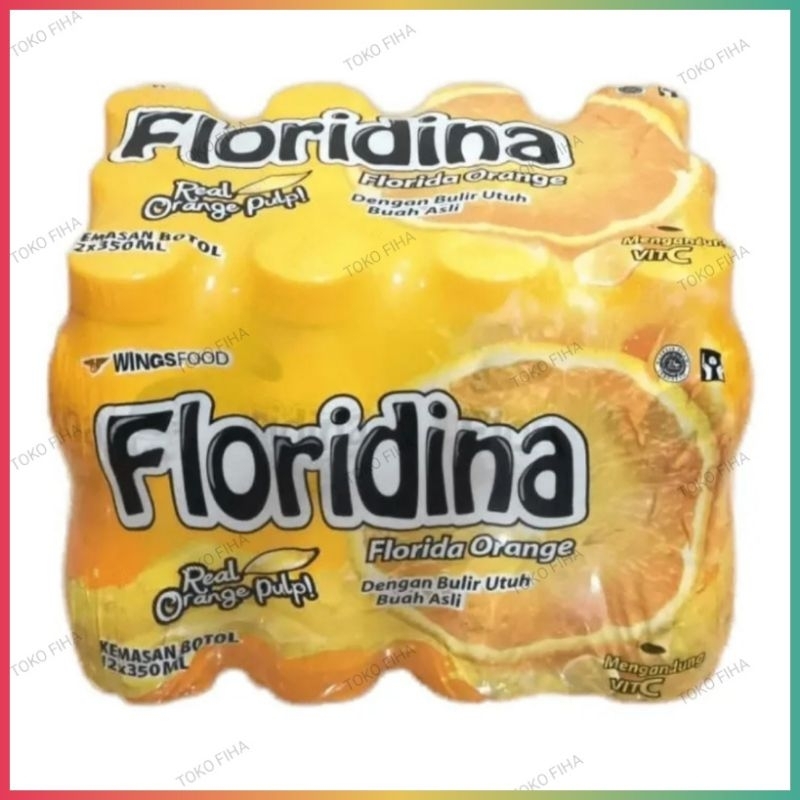 

Floridina Orange 350 - 1 Pack isi 12 Botol