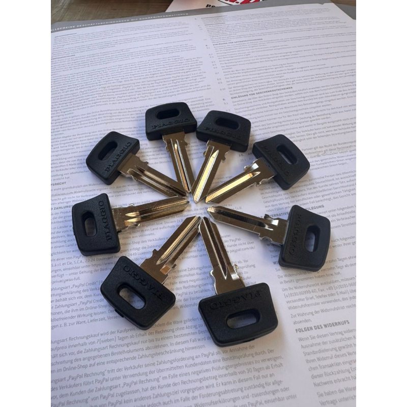 anak kunci piaggio vespa px exclusive excel ps strada