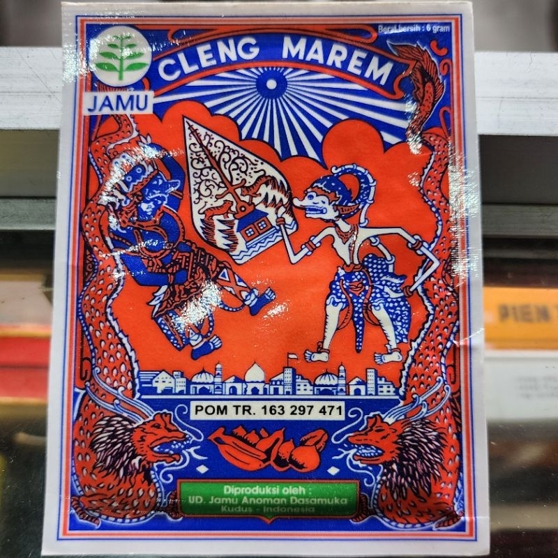 

jamu cap wayang Cleng Marem 1 sachet 6 gram