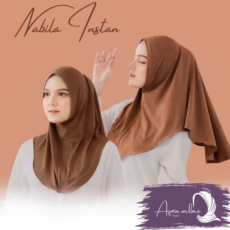 HIJAB BERGO INSTAN JERSEY NON PET size M_KERUDUNG_HIJAB SPORT NON PET
