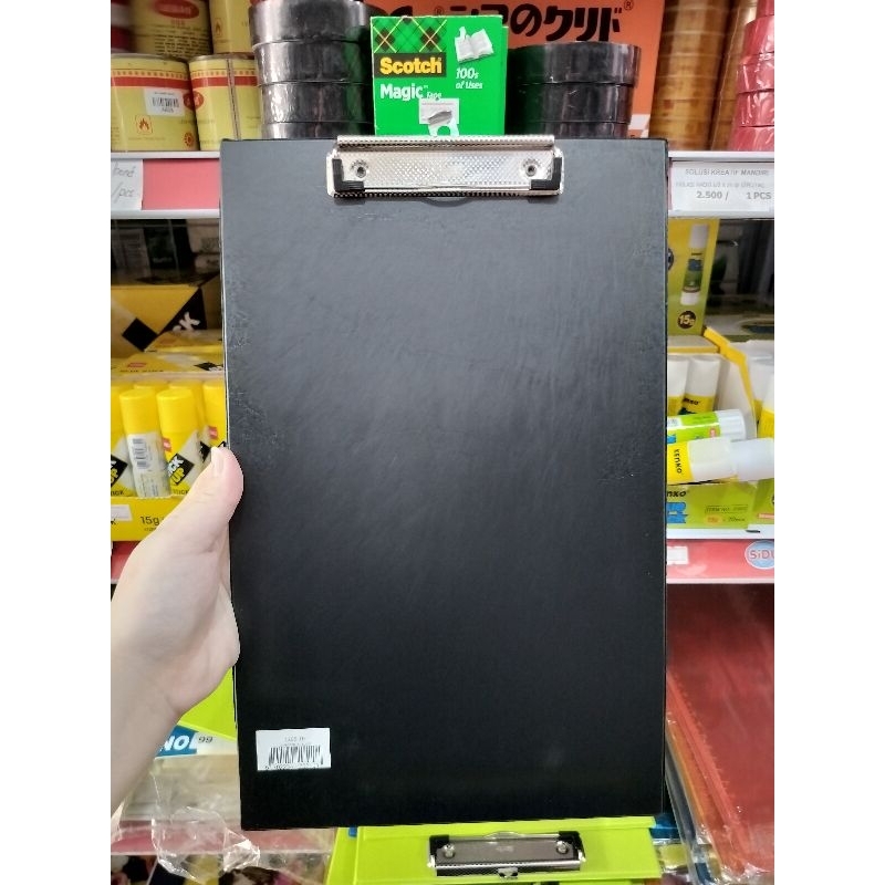 

Clip board/papan alas F4 bantex
