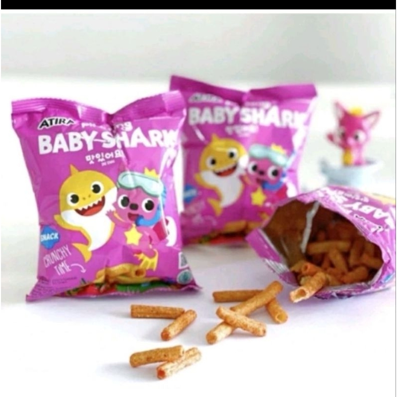 

BABY SHARK 30g 1 pcs snack CHIKI Rasa asin Anak Dewasa