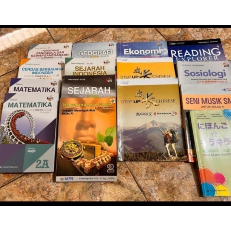 

buku bekas sutomo sma 2 ips