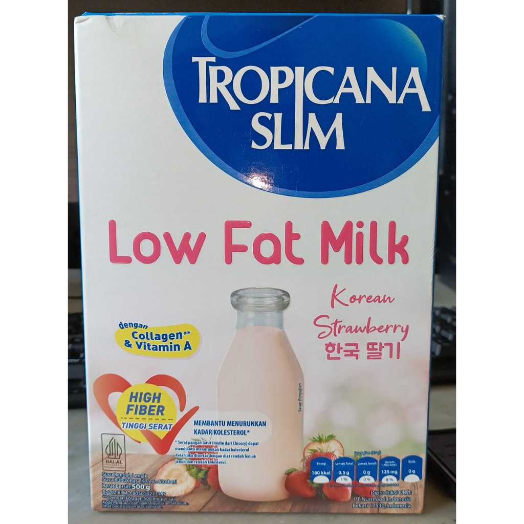 

Tropicana Slim Low Fat Milk Korean Strawberry 500g