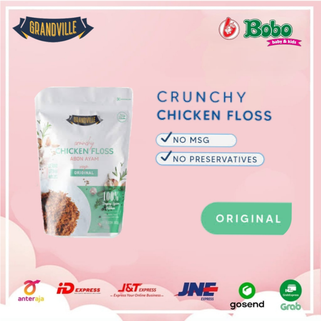 

Grandville Abon AYAM Crunchy Single Pack Original - MPASI