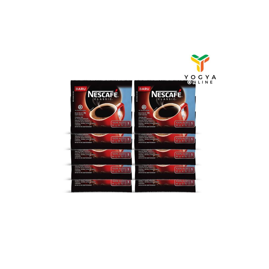 

Kopi Nescafe Sachet 10X2 Gram