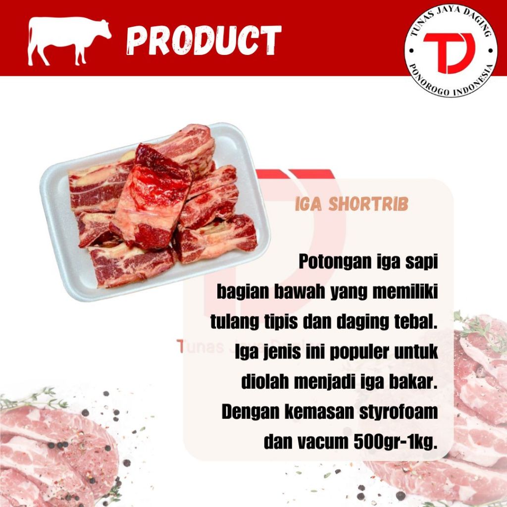 IGA SHORT RIBS / IGA BAKAR / RUSUK SAPI