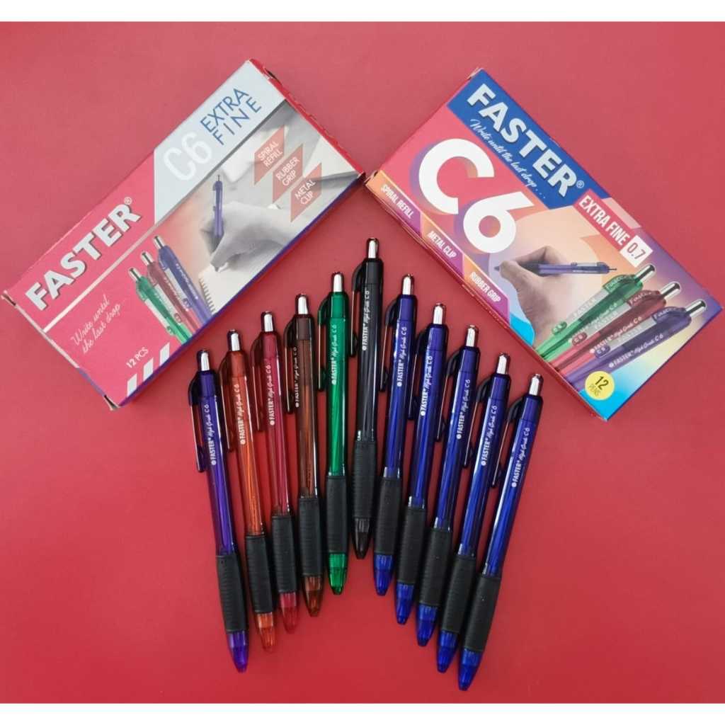 

Pulpen / Pen / Pena Faster C6 Cetek