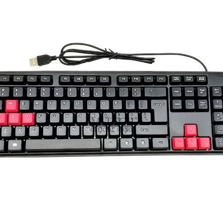 M-Tech Original Keyboard USB Standar for PC Laptop Android - Hitam