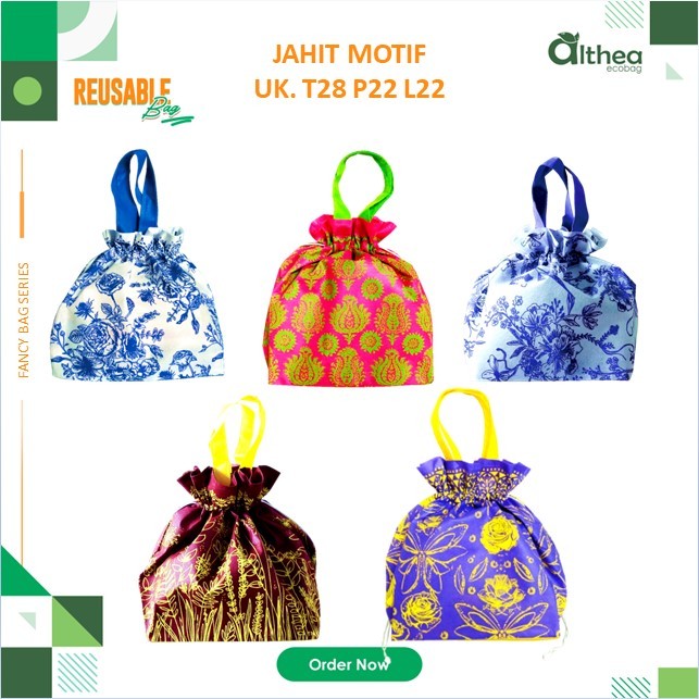 

ALTHEA Goodie Bag Berkatan | Tas Hajatan | Tas Dus Nasi Box 20x20 Motif Jahit 28x22x22