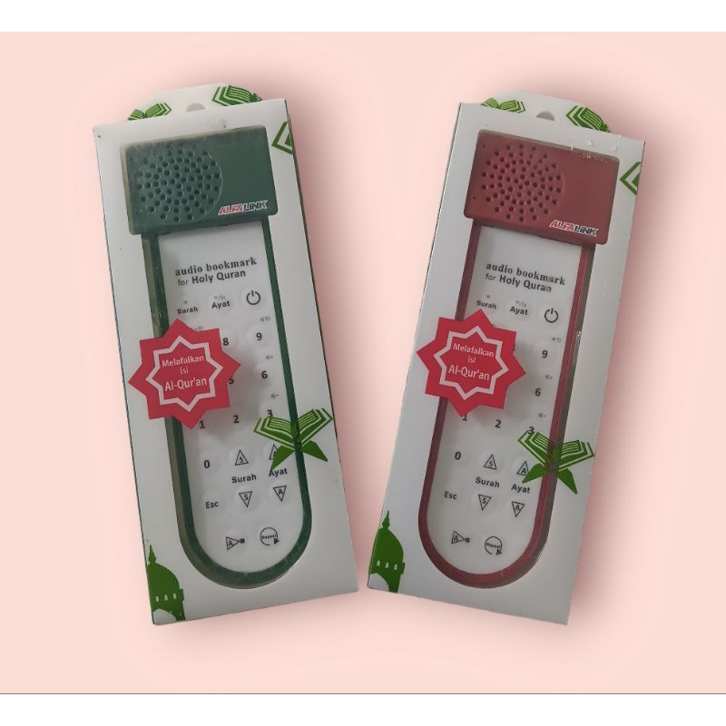 

speaker Audio Bookmark Murottal Al-Qur'an 30 juzz / Pembatas Audio Qur'an Alfalink terlaris