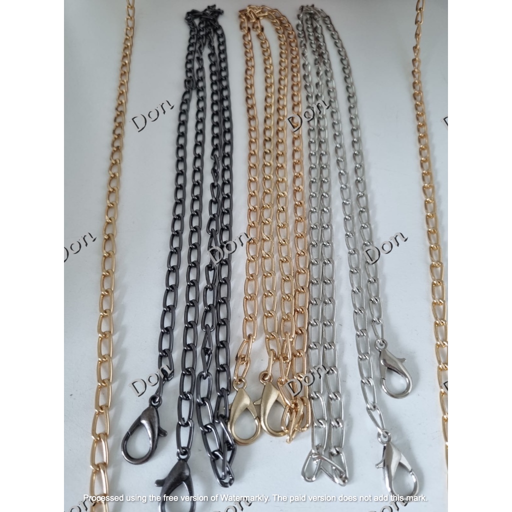 RANTAI TAS TEPAS  PIPIH KECIL BESI 40 cm. 55 cm dan 110 CM / pcs