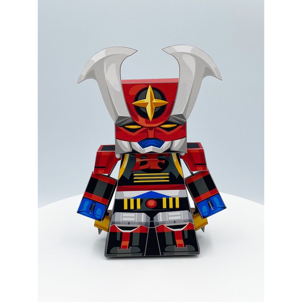 Papercraft Robot Battle Fever Robo Kerajinan Kertas