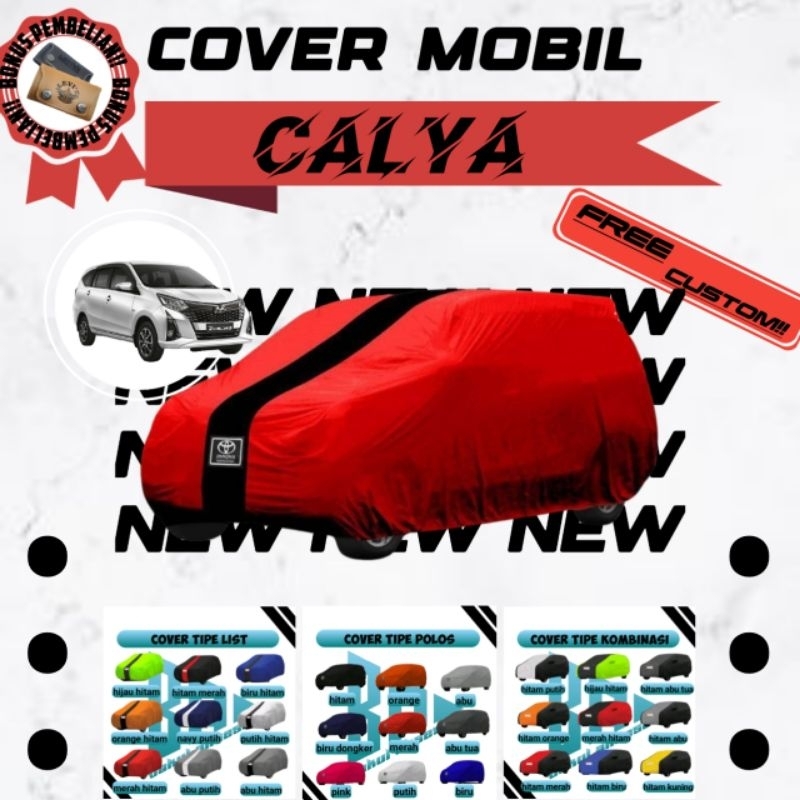 selimut cover mobil toyota calya/penutup mobil toyota calya