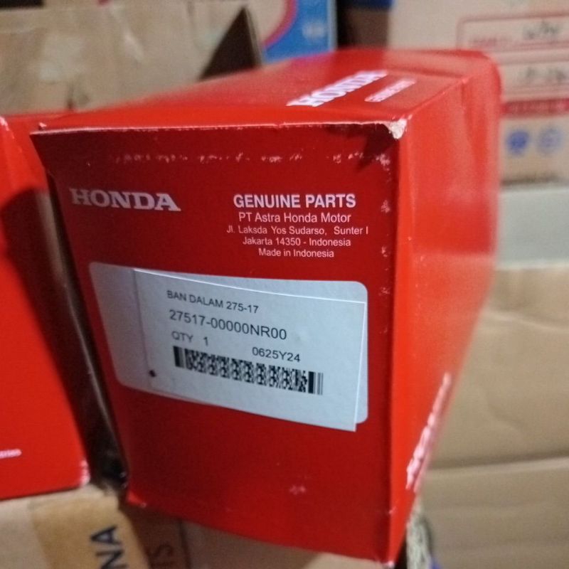 ban dalam 275-17 AHM Honda SNI