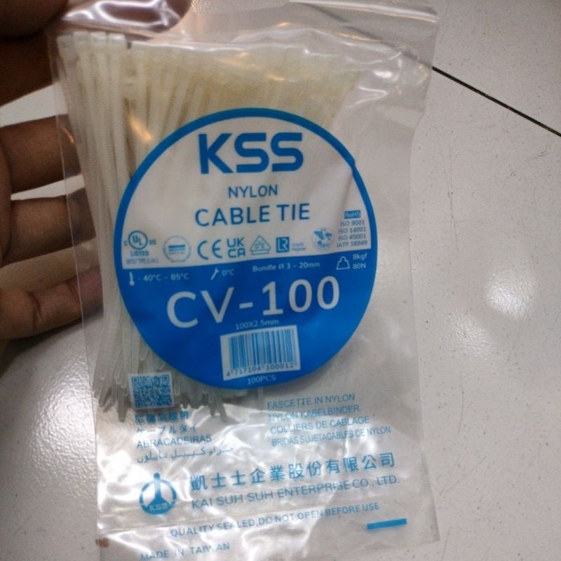 

Kebel Ties KSS CV100 X 2,5mm