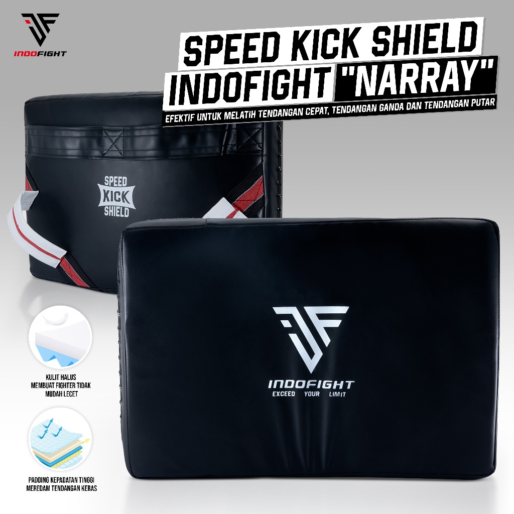 Kick Pad Taekwondo Indofight Arm Shield Taekwondo Target Taekwondo Indofight Target Tendangan Taekwo