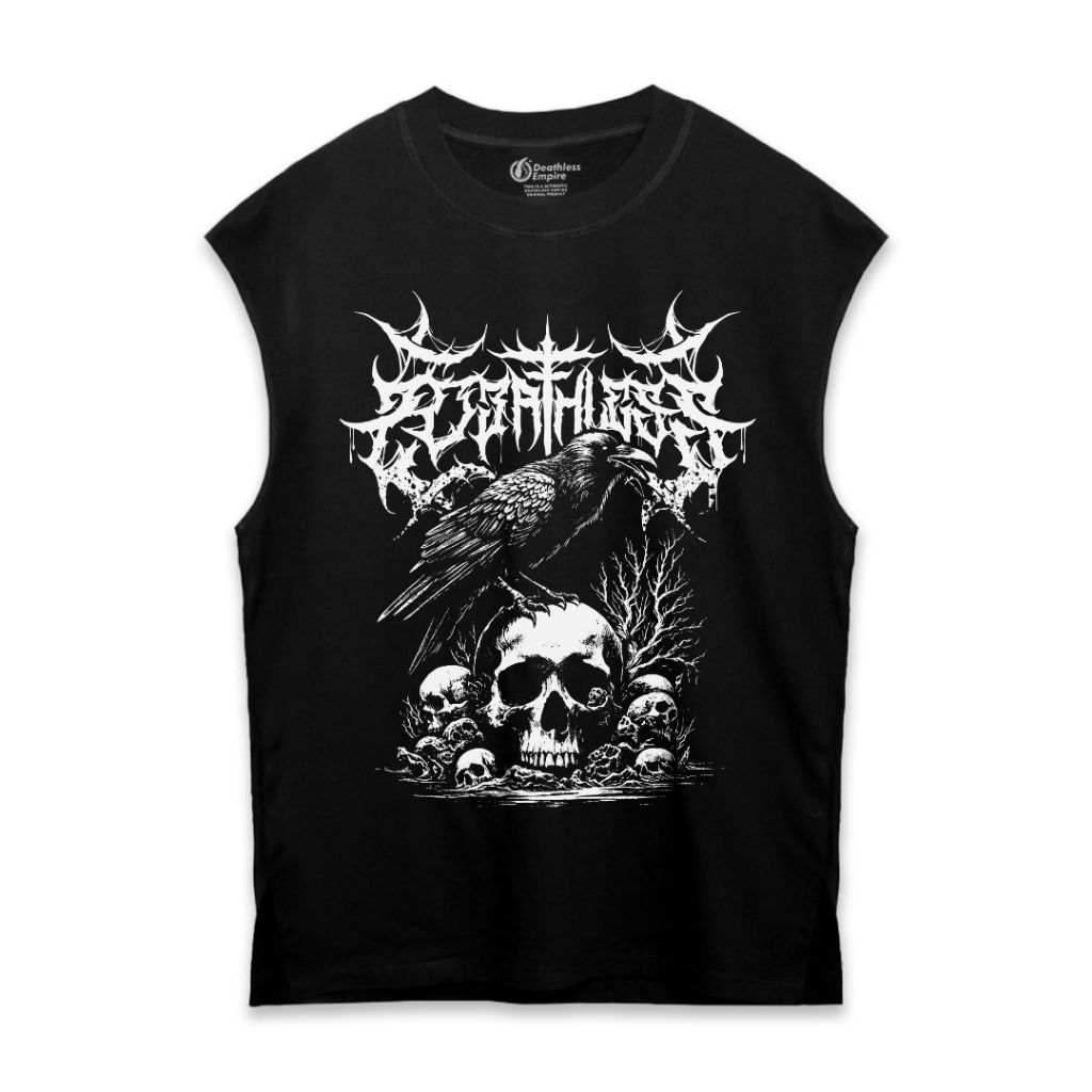 DEATHLESS KAOS SINGLET | SL THE CROW | TANKTOP | SINGLET SERIES