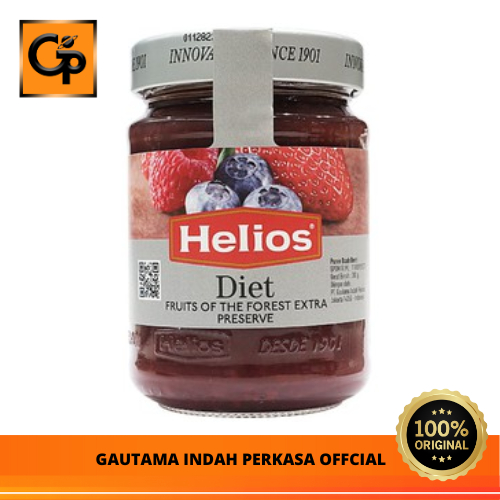 

Selai Buah Helios Diet Fruit of the Forest Extra Preserve 280g